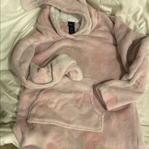 Cozy Pink Hooded Women's Sweater